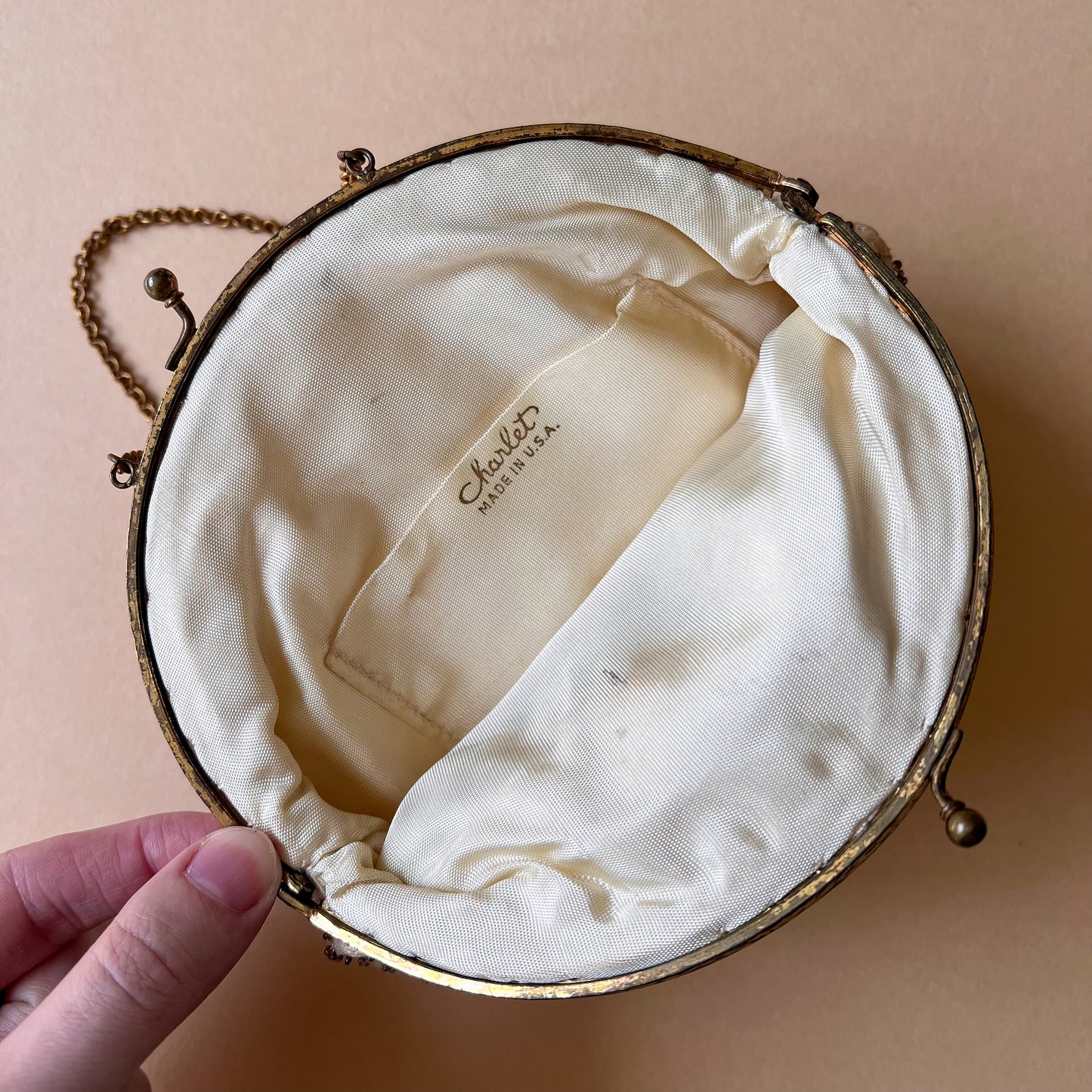 Stunning 1950s Weinstocks Vintage Beaded Handbag